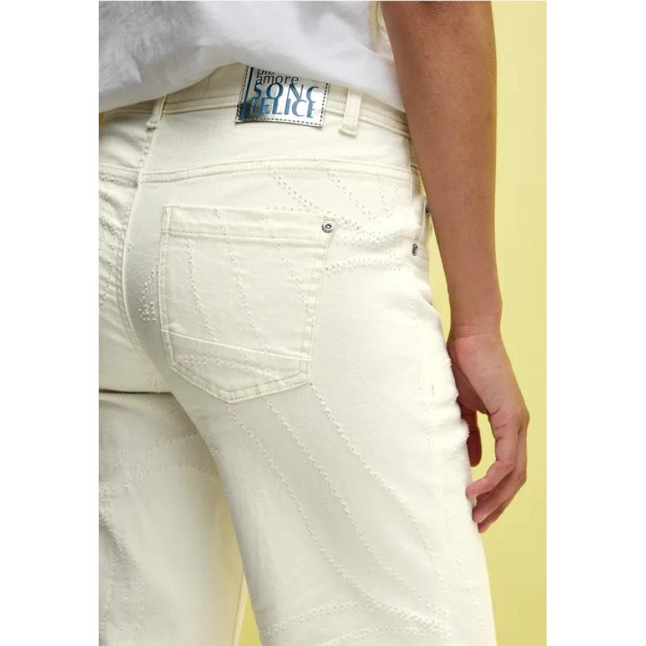 CECIL Wide Legs Jeans Bruin