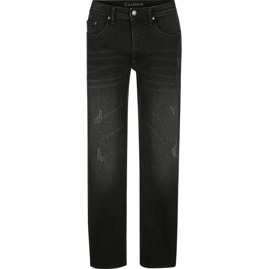 BABISTA Jeans zwart, Effen Zwart