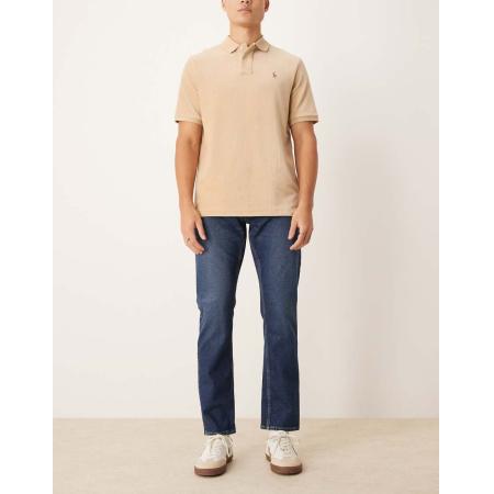 New Look - Smalle jeans in gewassen indigoblauw-Marineblauw