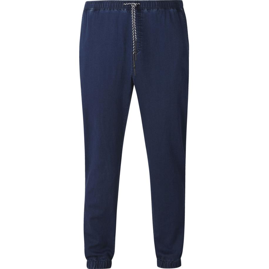 Charles Colby Slipjeans donkerblauw, Effen Blauw