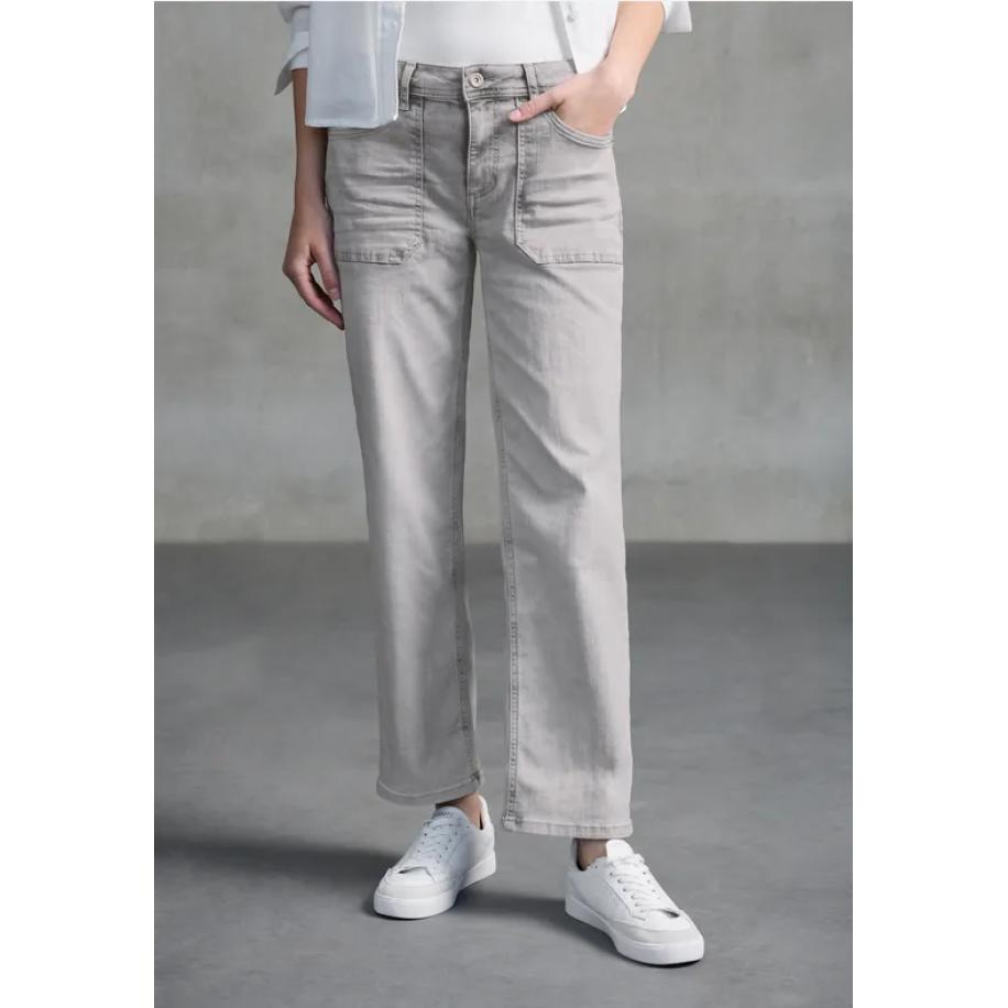 Street One Straight Legs jeans Grijs