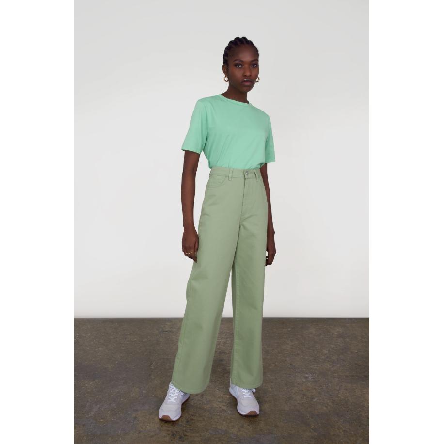 Aligne Aligne Jeans Freda pastelgroen -