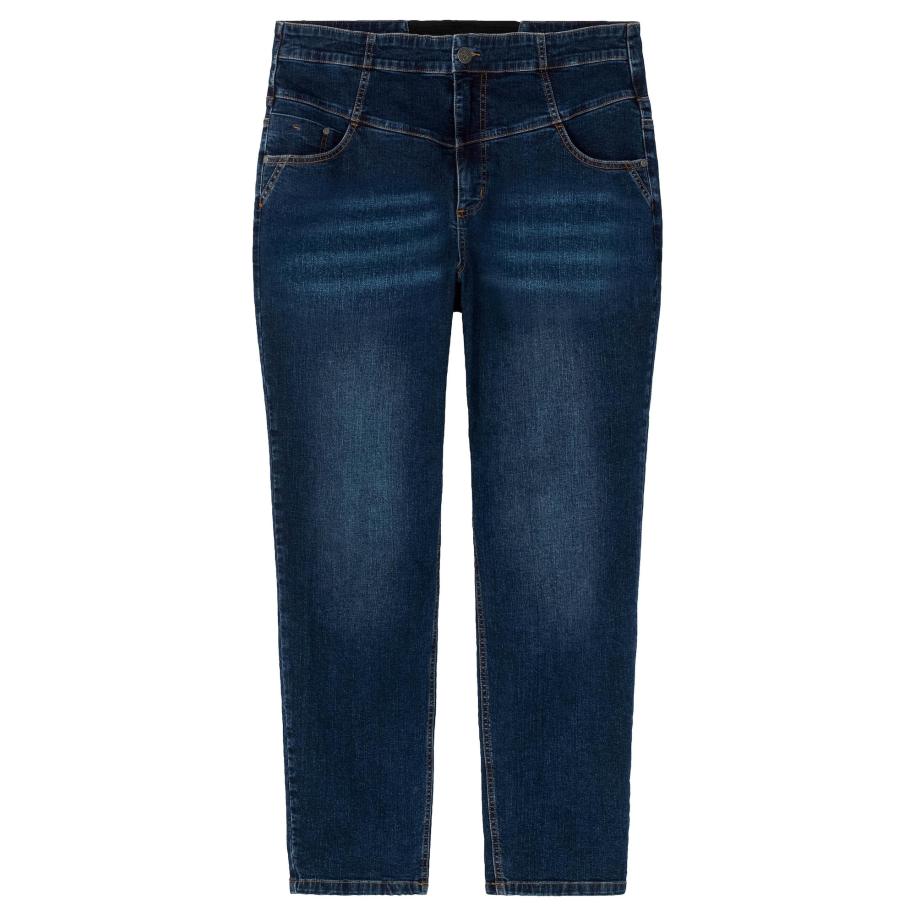 Sheego SHEEGO Jeans blauw denim -