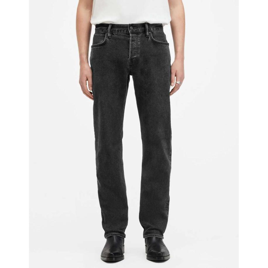 AllSaints - Iggy - Jeans met wassing in zwart Zwart