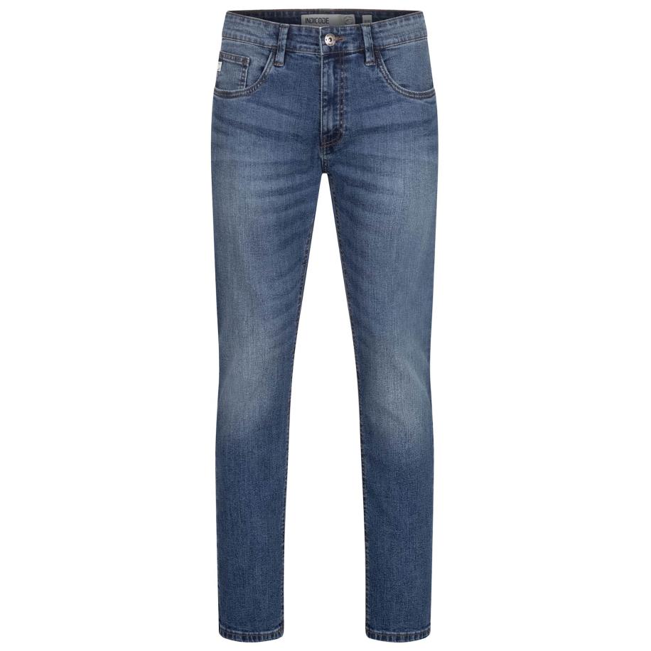 Indicode INDICODE Jeans Ingianluca blauw denim -