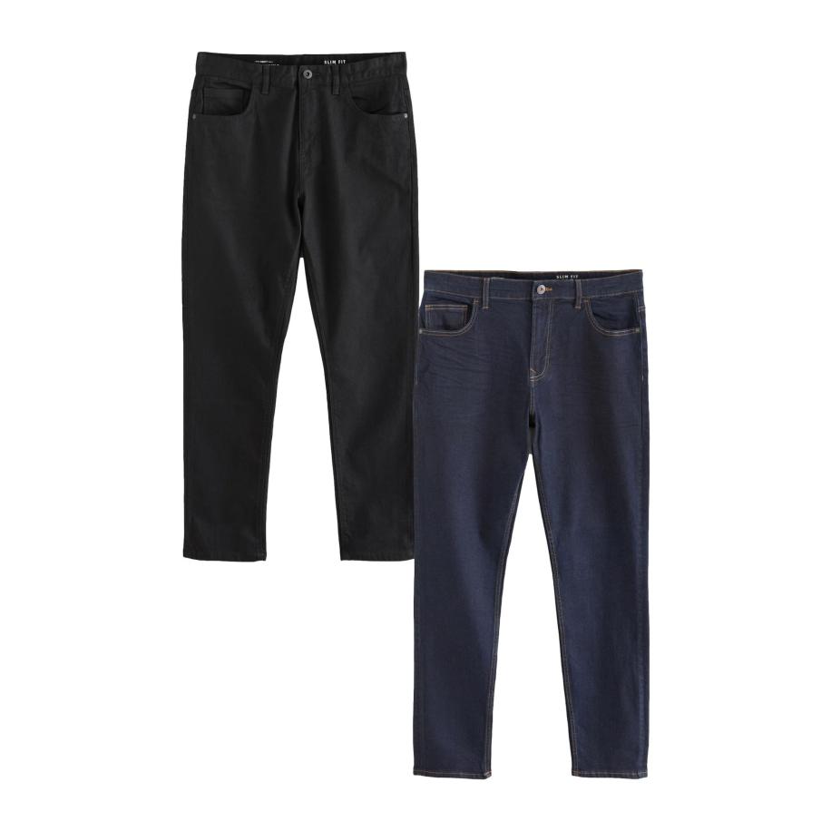 Next Next Jeans nachtblauw / zwart -