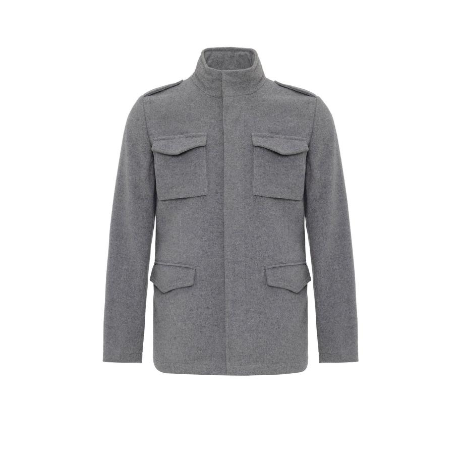 Moxx Paris Tussenjas grijs gemêleerd Grijs