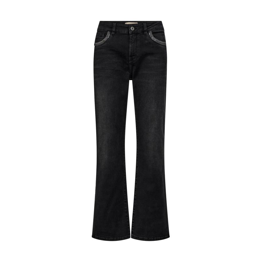 Mos Mosh MOS MOSH Jeans MMCecilia Perla donkergrijs -