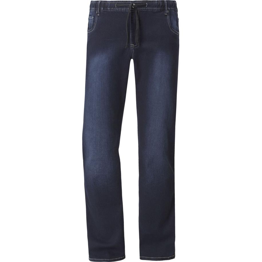 Charles Colby Slipjeans donkerblauw, Effen Blauw