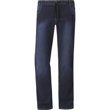 Charles Colby Slipjeans donkerblauw, Effen