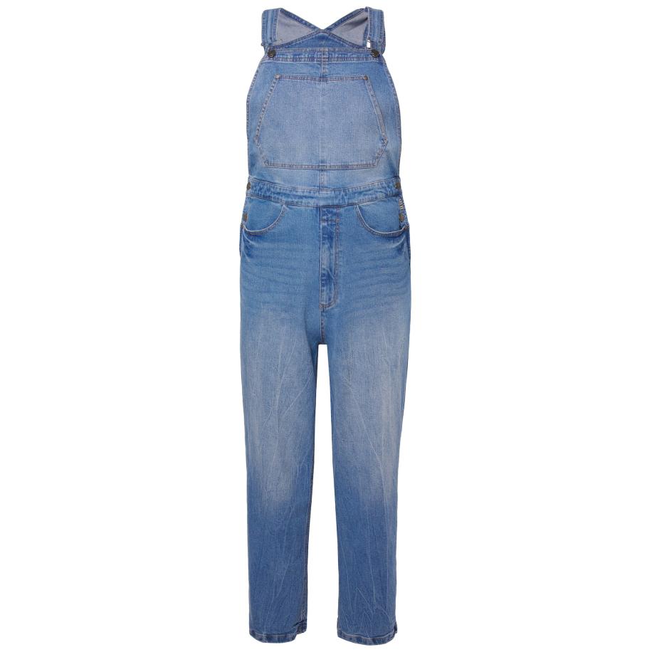 STHUGE STHUGE Tuinbroek jeans blauw denim -