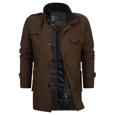 INDICODE JEANS INDICODE JEANS Tussenjas Brandon bruin