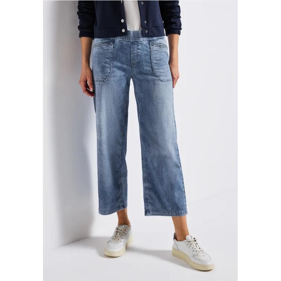 Street One Jeans broek Blauw