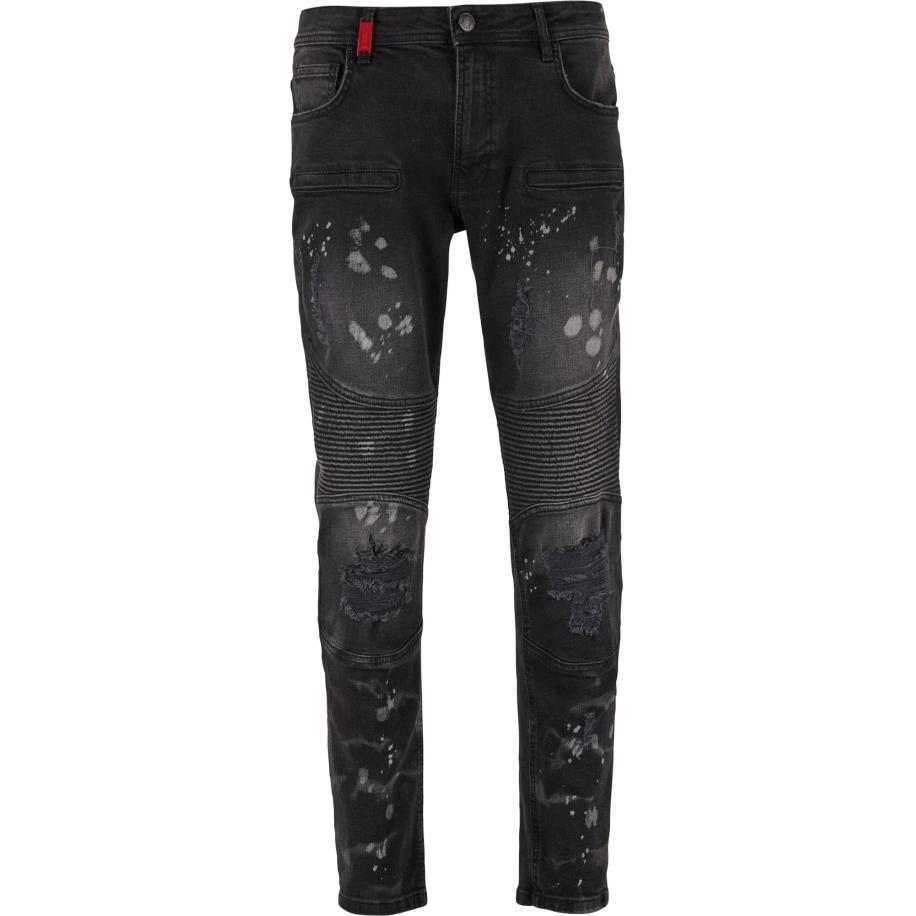 2Y Premium Jeans Hector grijs / zwart Zwart