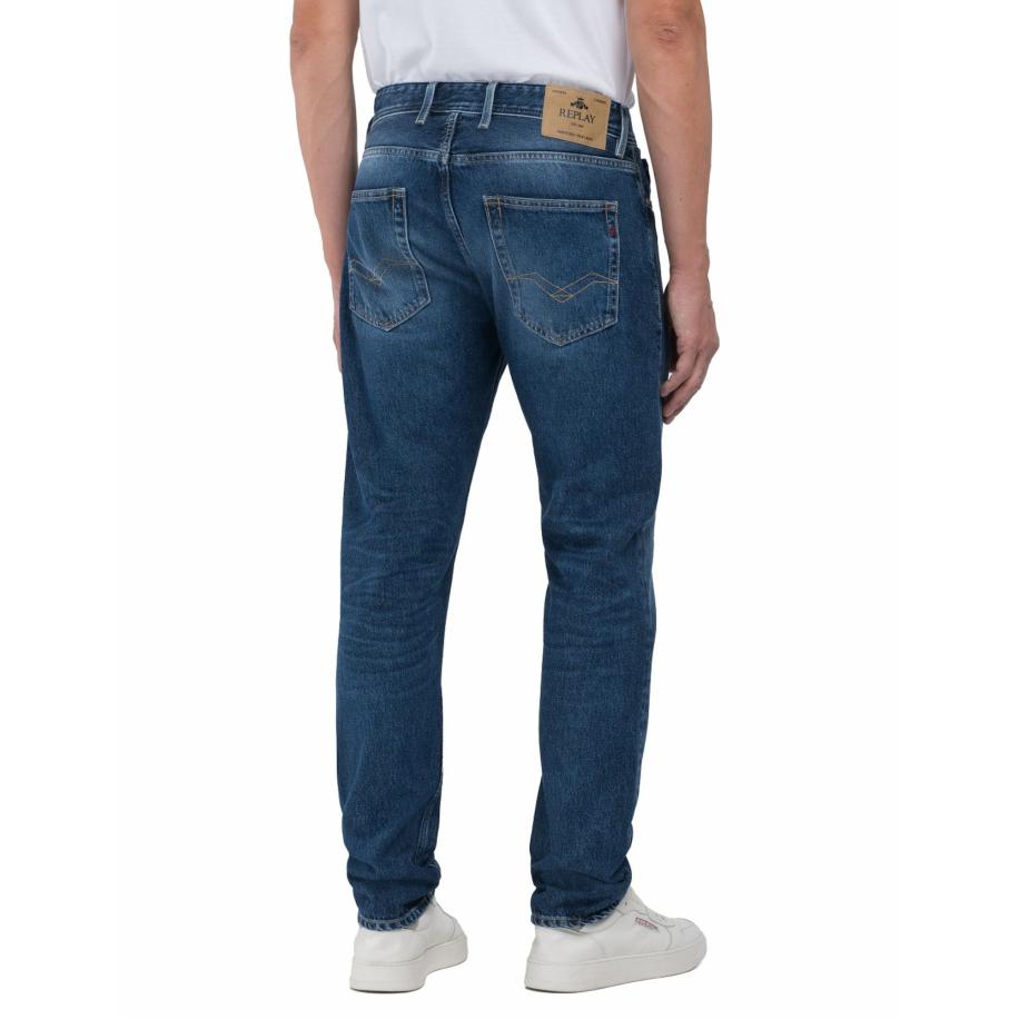 Replay REPLAY Jeans Grover donkerblauw -