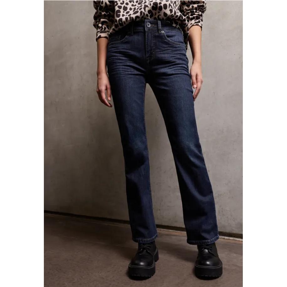 Street One Bootcut jeans Blauw