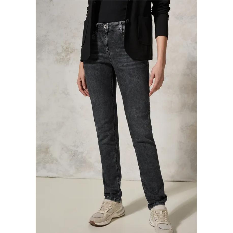 CECIL Jeans met details Zwart