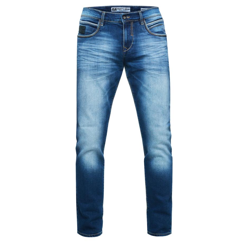 Rusty Neal Rusty Neal Jeans Toyama donkerblauw -