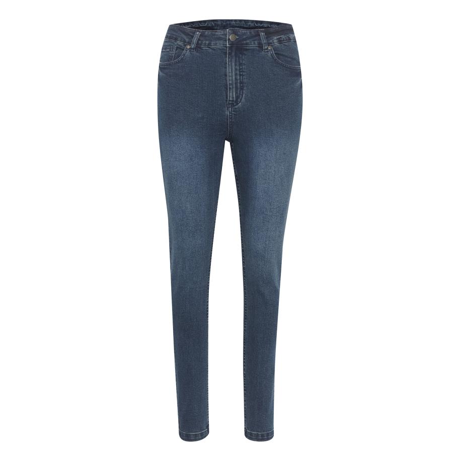 Kaffe Kaffe Jeans Simone blauw denim -