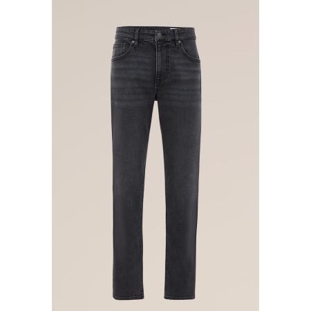 Blue Ridge heren Regular fit jeans met medium stretch - Regular fit - Zwart - Katoen - Maat: 28/32