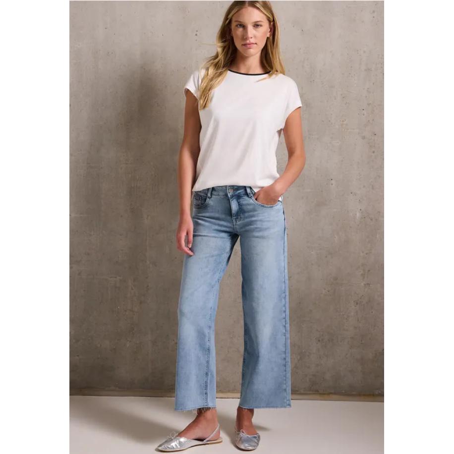 Street One Jeans broek Blauw