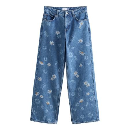 Next Next Jeans blauw / wit