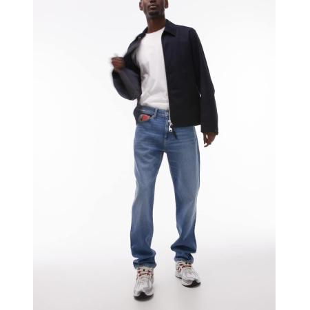 Tommy Jeans - Ryan - Smalle rechte jeans in middenblauw