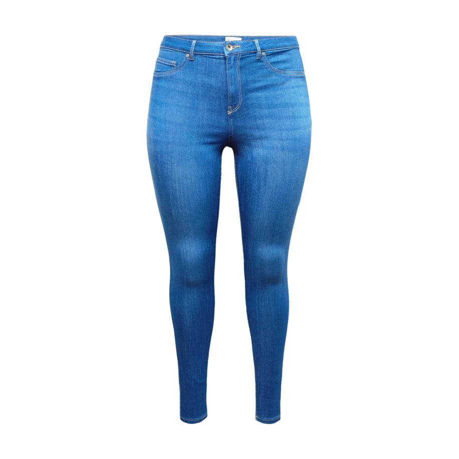 Only Carmakoma ONLY Carmakoma Jeans Storm blauw denim -