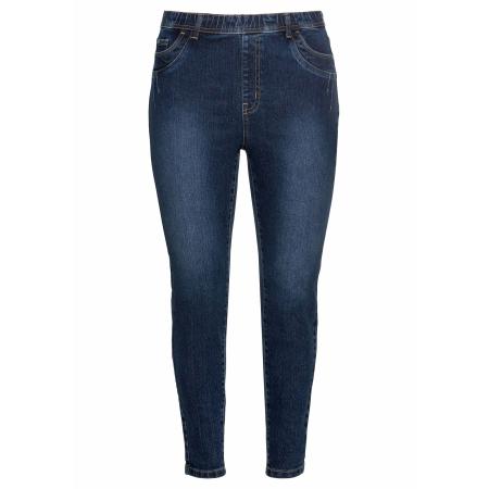 SHEEGO Jeggings blauw denim