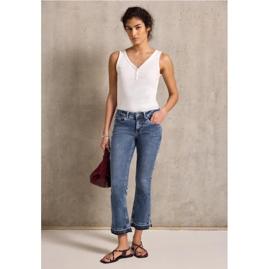 Street One Flared jeans Blauw