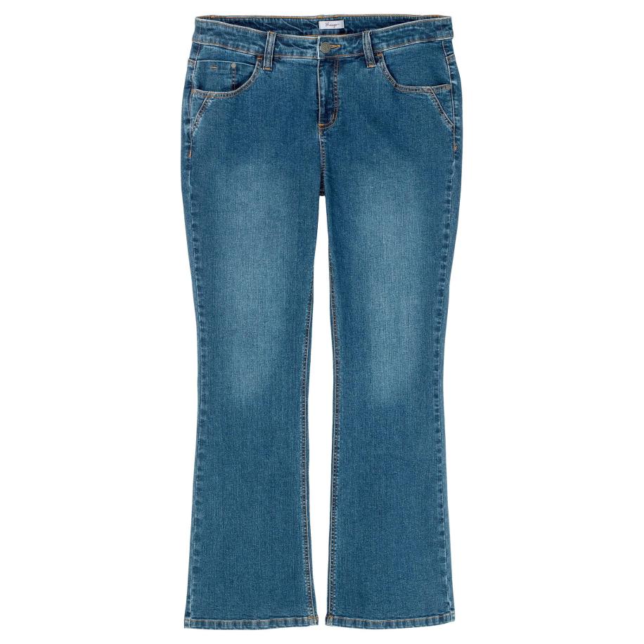 Sheego SHEEGO Jeans blauw denim -
