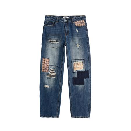 Desigual Desigual Jeans blauw / bruin / donkerbruin