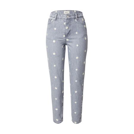 Only ONLY Jeans ONLINC geel / grey denim / wit