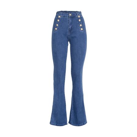 Influencer Influencer Jeans blauw denim
