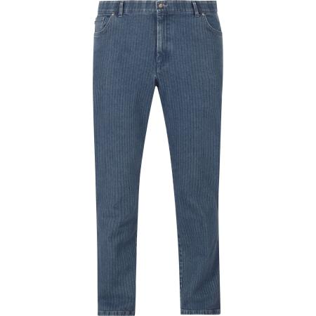 Charles Colby Jeans blauw, Gestreept