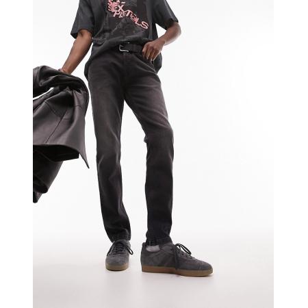Topman - Skinny jeans in zwarte wassing