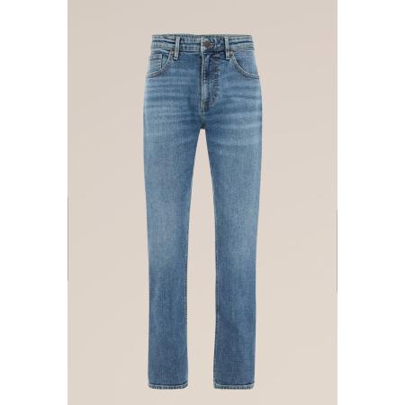 Blue Ridge heren Regular fit jeans met medium stretch - Regular fit - Blauw - Katoen - Maat: 28/30