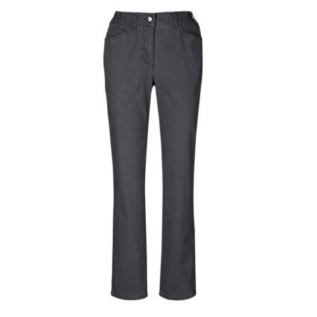 Goldner Goldner Jeans Carla donkergrijs