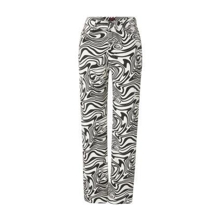 Misspap Misspap Jeans zwart / wit