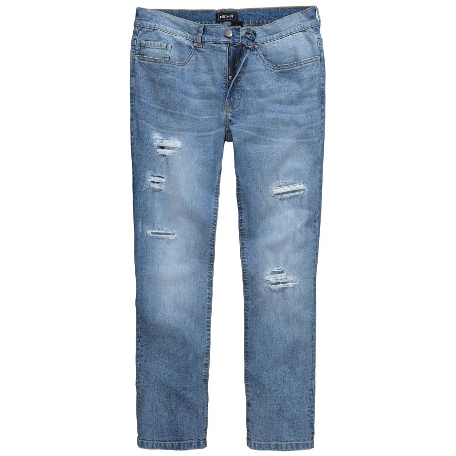 men plus Men Plus Jeans blauw denim -