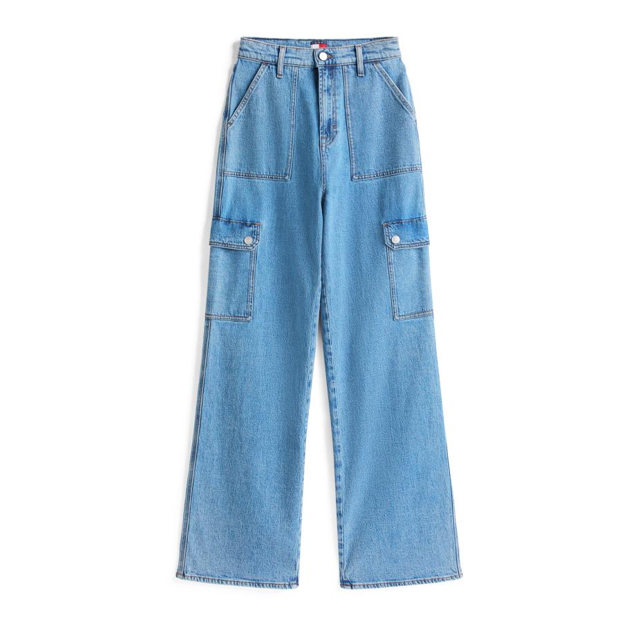 Tommy Jeans Tommy Jeans Cargojeans Claire blauw denim -
