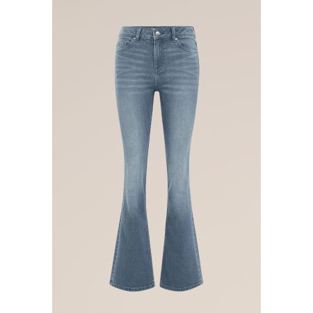 Blue Ridge dames bootcut jeans mid waist - Grijs - Katoen - Maat: 29/32