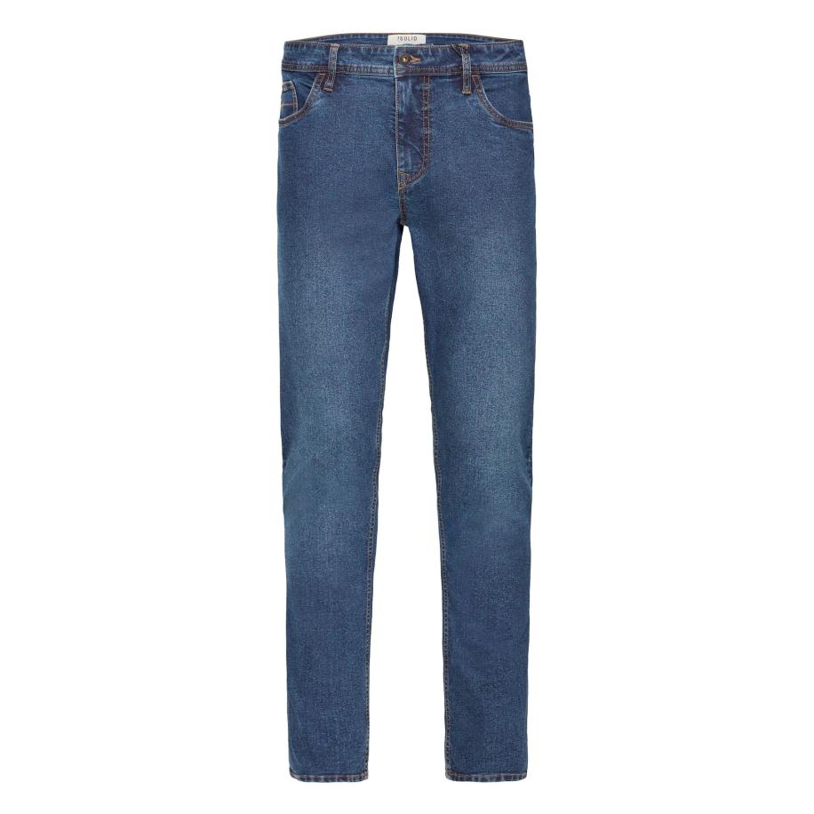 Solid !Solid Jeans PAYTO donkerblauw -