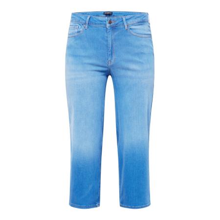 Only Carmakoma ONLY Carmakoma Jeans Adison blauw denim