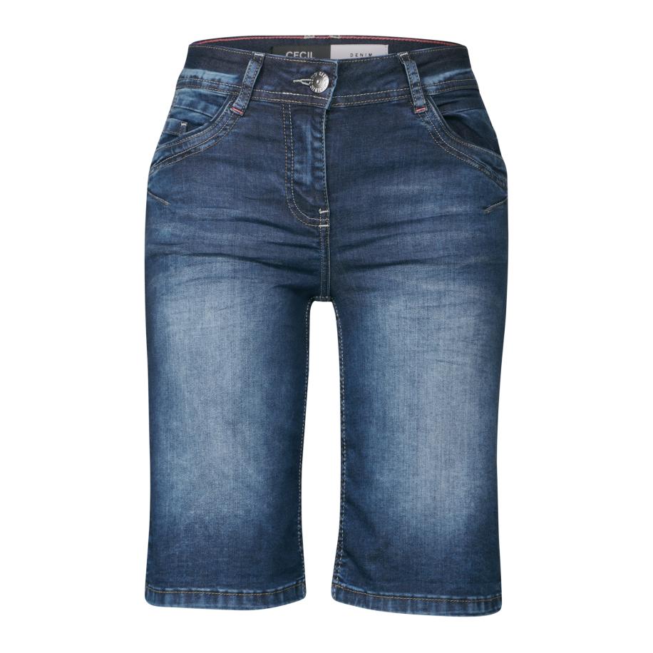 CECIL CECIL Jeans Scarlett donkerblauw -