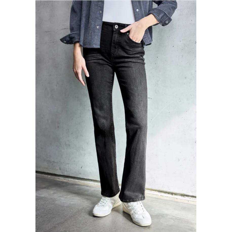 Street One Bootcut jeans Zwart