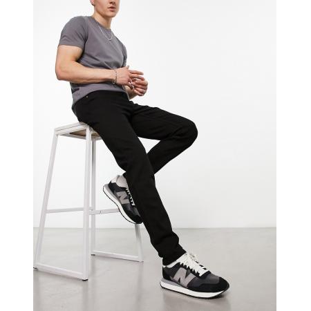 Dr Denim - Clark - Smalle jeans in zwart