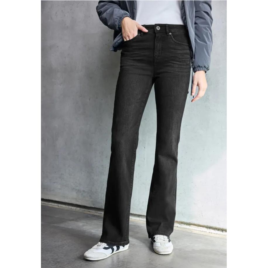 Street One Bootcut jeans Zwart