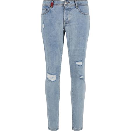 2Y Premium Jeans blauw denim