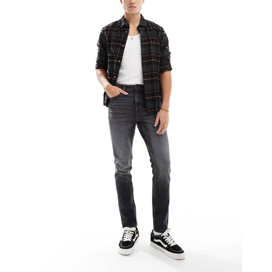 ASOS Design - Skinny jeans in zwart Zwart